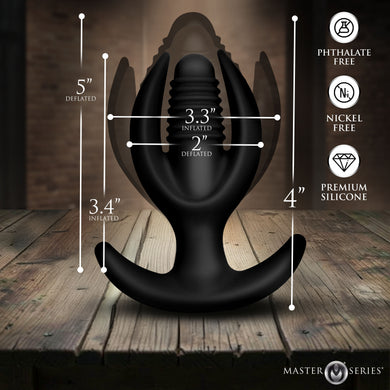 Ass Lock Magnetic Inflatable Anchor Anal Plug