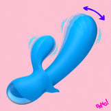 Flexible Thick Silicone Rabbit Vibrator