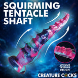 Tenta-Squirm Squirming & Vibrating Tentacle Silicone Dildo