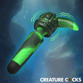 Octo Wand Silicone Vibrating Wand + Attachment