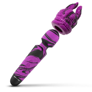 Tenta Wand Silicone Vibrating Wand + Attachment