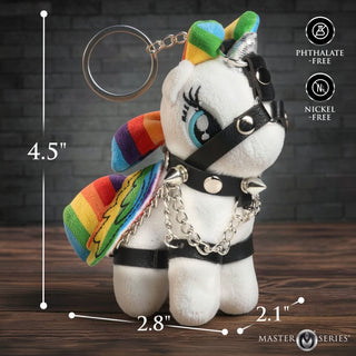 Bondage Pony Keychain