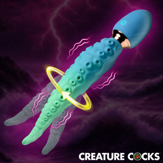 Deep Squirmer Squirming Silicone Vibrator