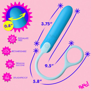 Silicone Bullet with Cord