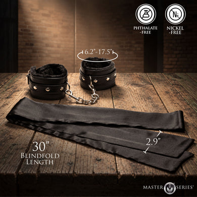 Surrender Cuffs & Blindfold Set