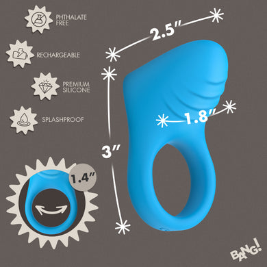 Vibrating Silicone C-Ring
