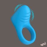 Vibrating Silicone C-Ring