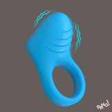 Vibrating Silicone C-Ring