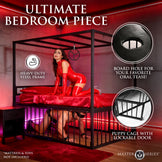 Submission Bondage Bed with Cage