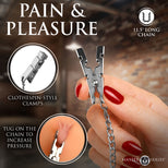 Naughty Pleasure Nipple Clamps