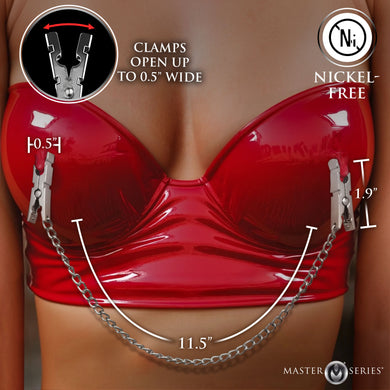 Naughty Pleasure Nipple Clamps