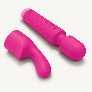 Silicone Vibrating Wand & G-Spot Attachment