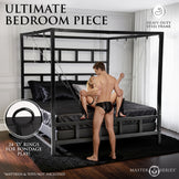 King Size Bondage Bed with Suspension Canopy