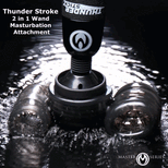 Thunder Stroke 2 in 1 Wand Masturbation Attachment
