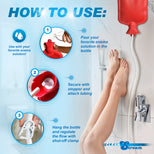 Water Bottle Douche Kit