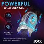 Spinning and Thrusting Masturbator with 2 Bullets