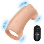 Vibrating Silicone Penis Sleeve