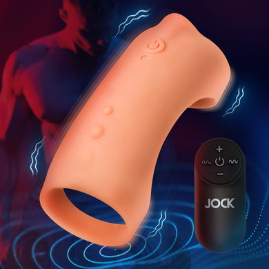Vibrating Silicone Penis Sleeve