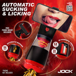 JOCK Blow Job Sucking, Licking, & Vibrating Masturbator
