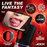 JOCK Blow Job Sucking, Licking, & Vibrating Masturbator