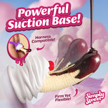 Chocolate Dipped Banana Split Premium Silicone Dildo w/ Suction Base