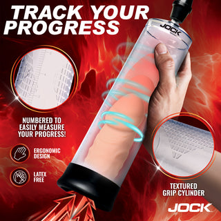 JOCK Advanced Penis Pump with Gauge & Trigger Handle