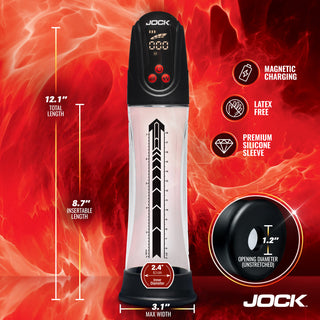 JOCK Advanced Digital Automatic Waterproof Penis Pump