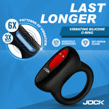 Enhancers Hard-On Vibrating Silicone C-Ring