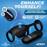 JOCK Enhancers Blitz Vibrating Penis Sleeve C-Ring w/ Remote