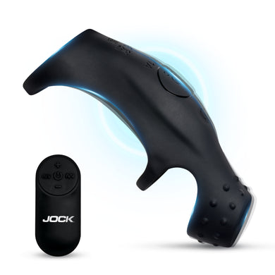 JOCK Enhancers Rush Vibrating Penis Sleeve C-Ring w/ Remote