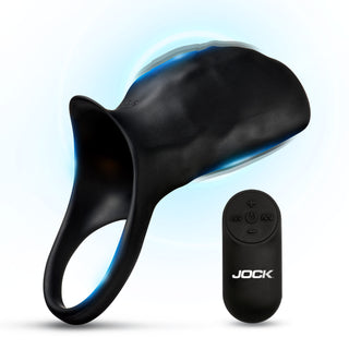JOCK Enhancers Surge Vibrating Penis Sleeve C-Ring w/ Remote