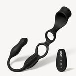 JOCK Enhancers Hype Max Thrusting & Vibrating Anal Plug w/ C-Ring