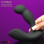 JOCK Enhancers P-Force Milking Silicone Prostate Vibrator w/ Remote