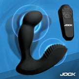 JOCK Enhancers P-Force Milking Silicone Prostate Vibrator w/ Remote