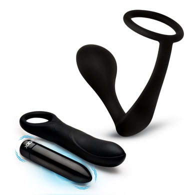 JOCK Enhancers P-Spotter Silicone Prostate Vibrator Set