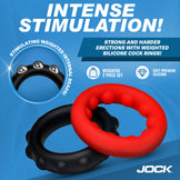 JOCK Weighted Silicone Cock Ring Set