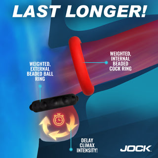 JOCK Weighted Silicone Cock Ring Set