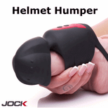 JOCK Advanced Helmet Humper Gyrating & Vibrating Silicone Masturbator