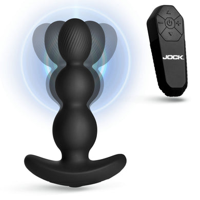 JOCK Enhancers Gryo-X Gyrating & Vibrating Silicone Butt Plug