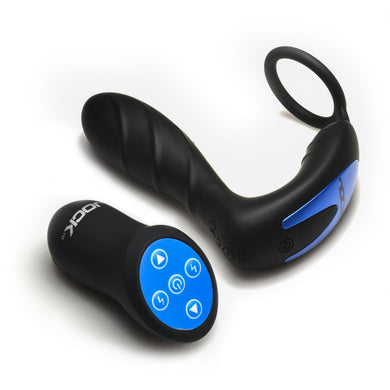 Shockwave E-Stim Anal Plug with C-Ring