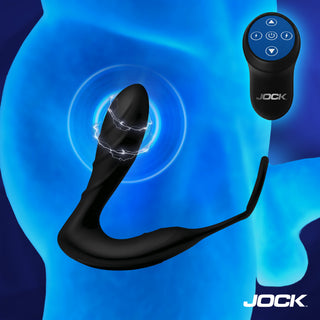 Shockwave E-Stim Anal Plug with C-Ring