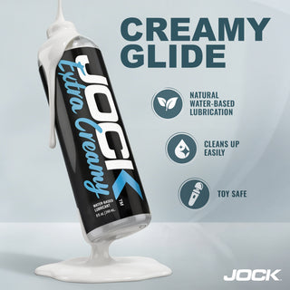 8oz JOCK Extra Creamy Water-Based Lubricant
