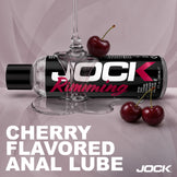 8oz JOCK Rimming Water-Based Cherry Flavored Lubricant