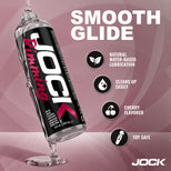 8oz JOCK Rimming Water-Based Cherry Flavored Lubricant