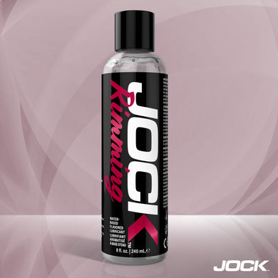 8oz JOCK Rimming Water-Based Cherry Flavored Lubricant