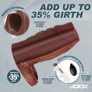 JOCK Premium Squirters Penis Enhancer w/ Ball Strap