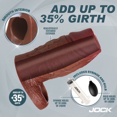 JOCK Premium Squirters Penis Enhancer w/ Ball Strap