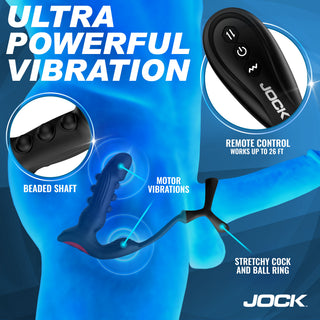P-Pulse Pulsing Silicone Prostate Vibrator w/ Remote Control