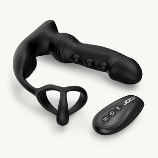 P-Pulse Pulsing Silicone Prostate Vibrator w/ Remote Control