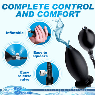 Inflatable Enema Plug